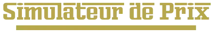 Simulateur de prix